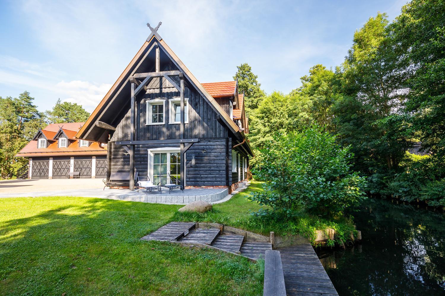 Spreewald Chalet Wohnung Spreeblick Kolonie  Exterior photo